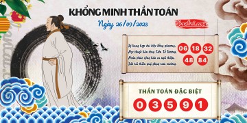 Khổng Minh Thần Toán 26/09/2023