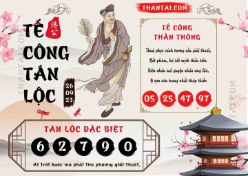 Tế Công Tán Lộc 26/09/2023