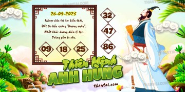 THIÊN MỆNH ANH HÙNG 26/09/2023