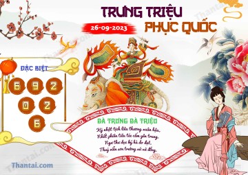 Trưng Triệu Phục Quốc 26/09/2023