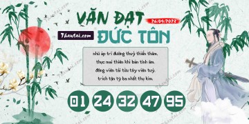 Văn Đạt Đức Tôn 26/09/2023