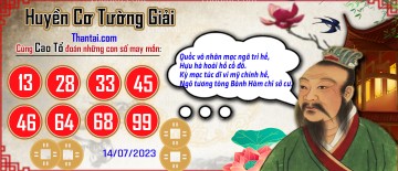 Huyền Cơ Tường Giải 14/07/2023