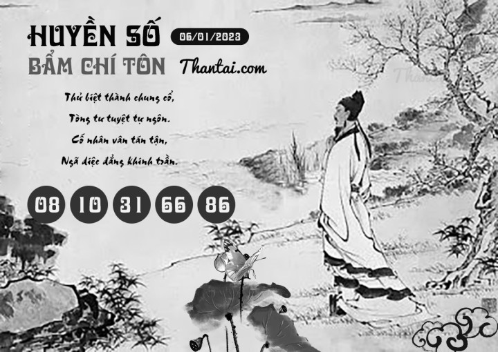 HUYỀN SỐ BẨM CHÍ TÔN 01/01/2023
