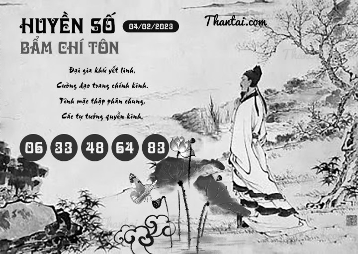 HUYỀN SỐ BẨM CHÍ TÔN 20/01/2023