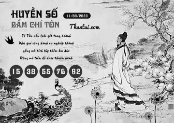 HUYỀN SỐ BẨM CHÍ TÔN 11/09/2023