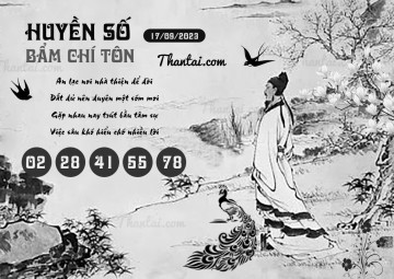 HUYỀN SỐ BẨM CHÍ TÔN 17/09/2023