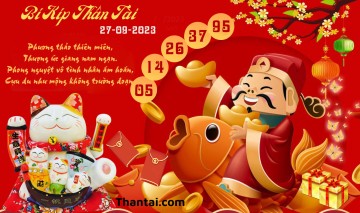 Bí Kíp Thần Tài 27/09/2023