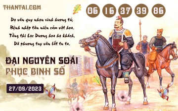 Đại Nguyên Soái 27/09/2023