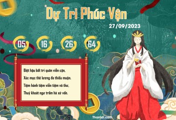 DỰ TRI PHÚC VẬN 27/09/2023