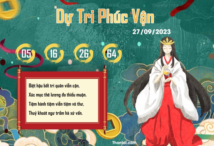 DỰ TRI PHÚC VẬN 12/09/2023