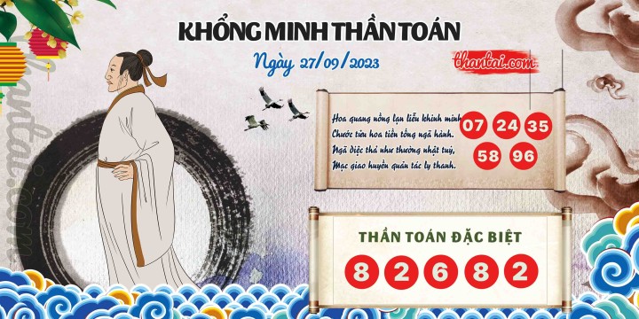 Khổng Minh Thần Toán 12/09/2023