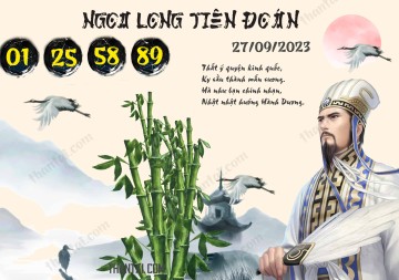 Ngọa Long Tiên Đoán 27/09/2023