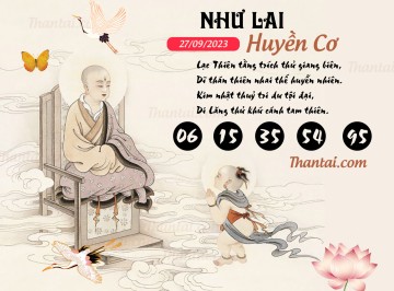 NHƯ LAI HUYỀN CƠ 27/09/2023