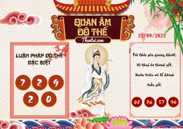 Quan Âm Độ Thế 27/09/2023