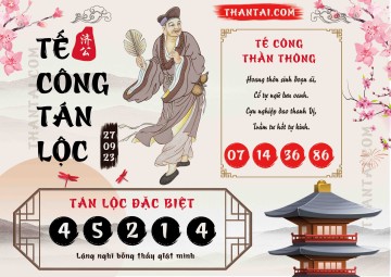 Tế Công Tán Lộc 27/09/2023