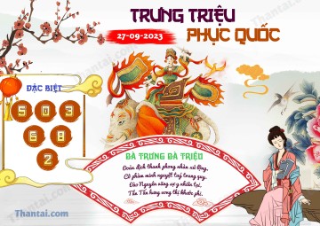 Trưng Triệu Phục Quốc 27/09/2023