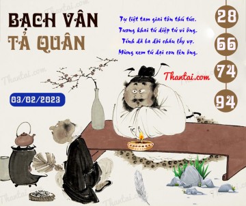 Bạch Vân Tả Quân 03/02/2023