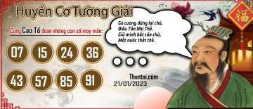 Huyền Cơ Tường Giải 21/01/2023