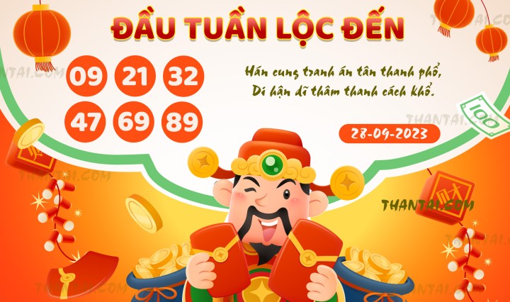 ĐẦU TUẦN LỘC ĐẾN 13/09/2023