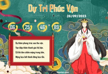 DỰ TRI PHÚC VẬN 28/09/2023