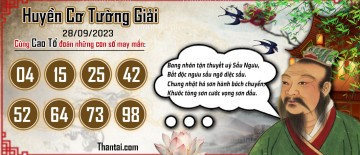 Huyền Cơ Tường Giải 28/09/2023