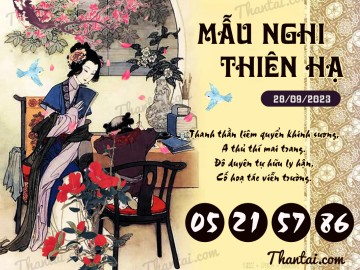 Mẫu Nghi Thiên Hạ 28/09/2023