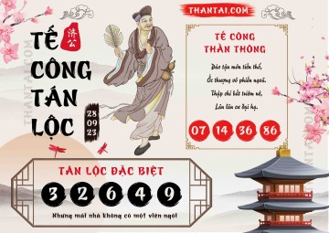 Tế Công Tán Lộc 28/09/2023