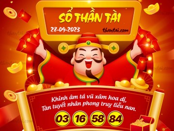 SỔ THẦN TÀI 28/09/2023