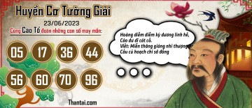 Huyền Cơ Tường Giải 23/06/2023