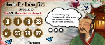 Huyền Cơ Tường Giải 25/08/2023