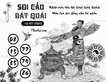 SOI CẦU BÁT QUÁI 10/07/2023