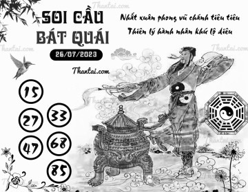 SOI CẦU BÁT QUÁI 26/07/2023