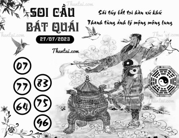 SOI CẦU BÁT QUÁI 27/07/2023