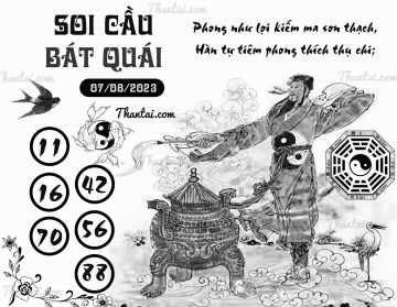 SOI CẦU BÁT QUÁI 07/08/2023