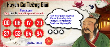 Huyền Cơ Tường Giải 26/07/2023