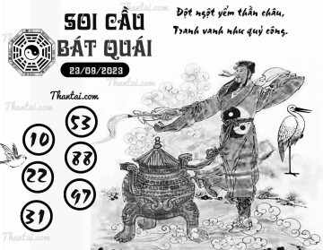 SOI CẦU BÁT QUÁI 23/09/2023