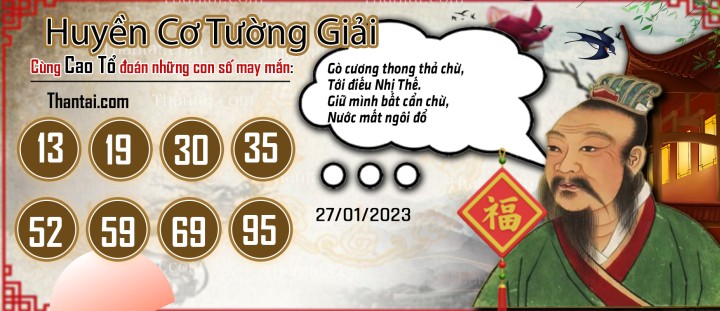 Huyền Cơ Tường Giải 12/01/2023