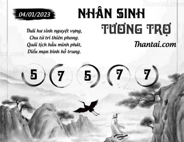 NHÂN SINH TƯƠNG TRỢ 04/01/2023