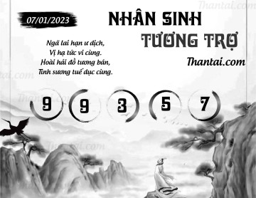 NHÂN SINH TƯƠNG TRỢ 07/01/2023