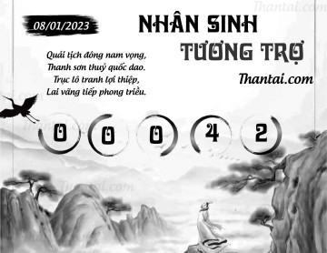 NHÂN SINH TƯƠNG TRỢ 08/01/2023