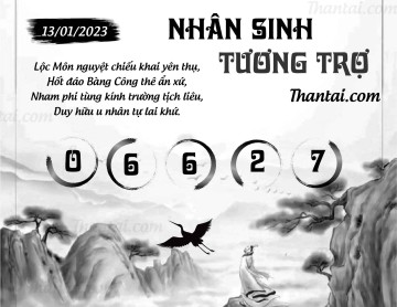 NHÂN SINH TƯƠNG TRỢ 13/01/2023