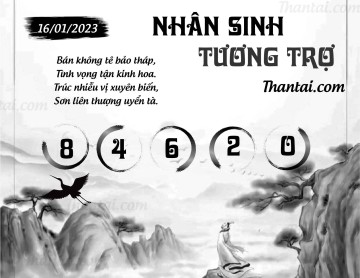 NHÂN SINH TƯƠNG TRỢ 16/01/2023