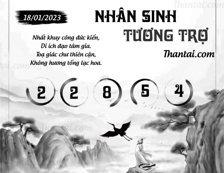 NHÂN SINH TƯƠNG TRỢ 03/01/2023