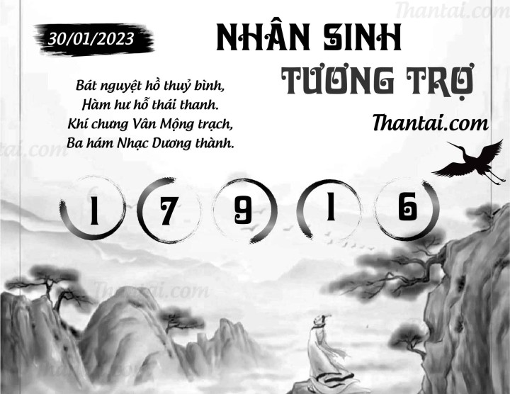 NHÂN SINH TƯƠNG TRỢ 15/01/2023