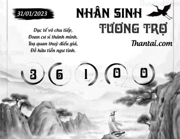 NHÂN SINH TƯƠNG TRỢ 31/01/2023