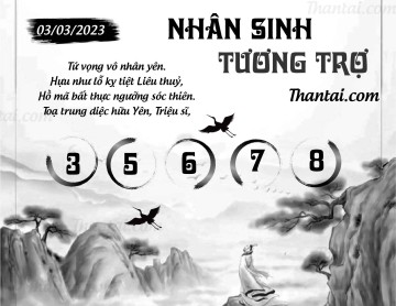 NHÂN SINH TƯƠNG TRỢ 03/03/2023