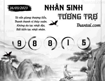 NHÂN SINH TƯƠNG TRỢ 16/03/2023