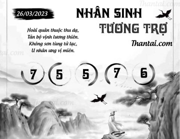 NHÂN SINH TƯƠNG TRỢ 26/03/2023