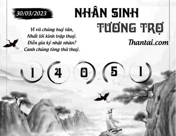 NHÂN SINH TƯƠNG TRỢ 30/03/2023