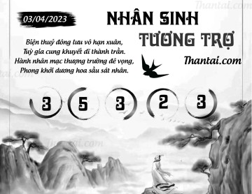 NHÂN SINH TƯƠNG TRỢ 03/04/2023